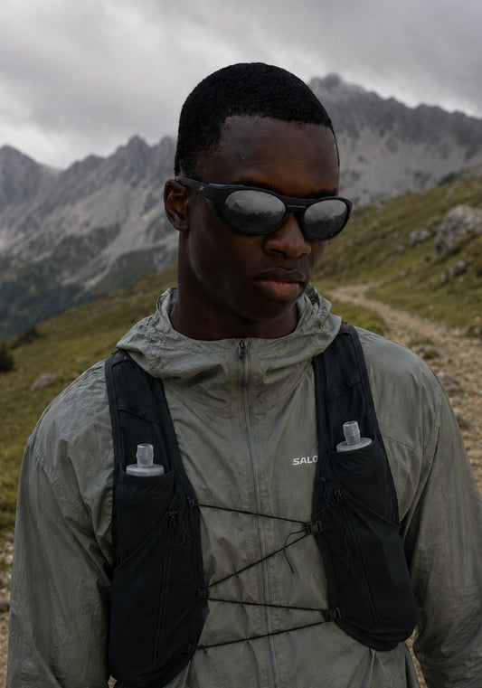 Sportbrille RAIDEN "R77" Black Gray