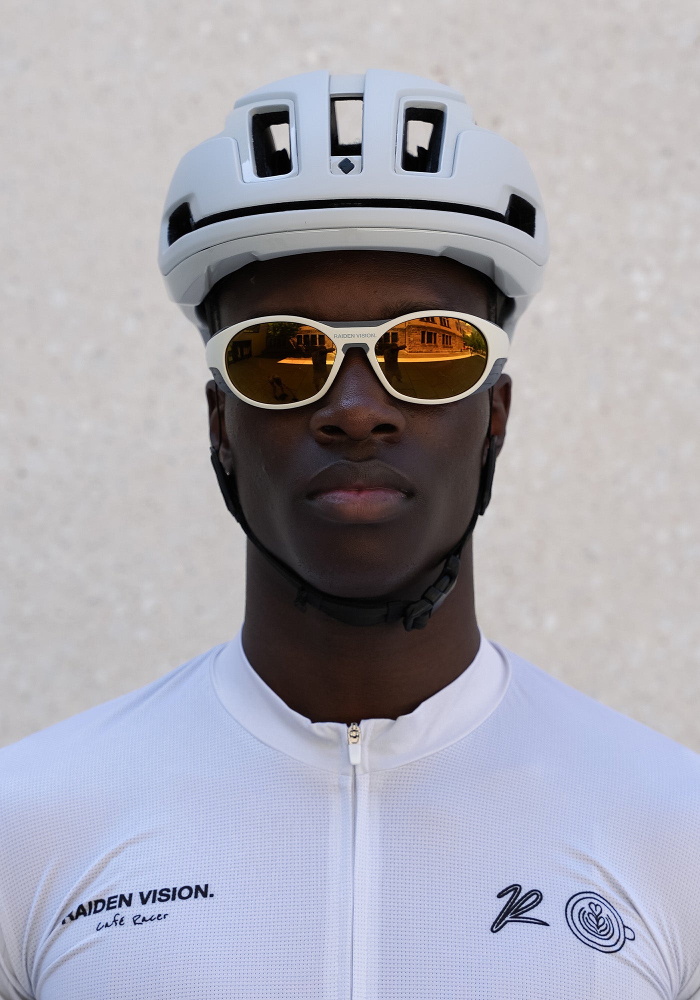 Sportbrille RAIDEN "R77" Sand Retro Gold