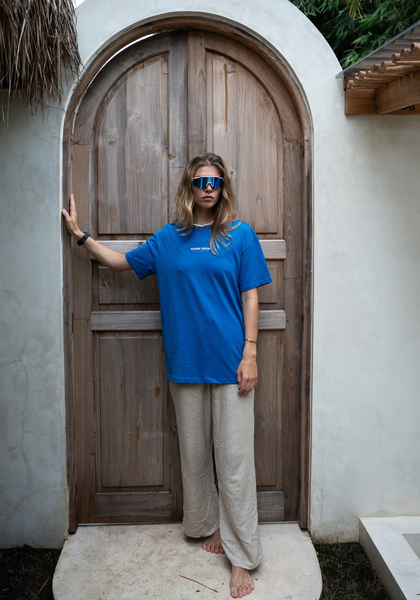RAIDEN T-Shirt "THIS AND I'M OKAY" BLUE