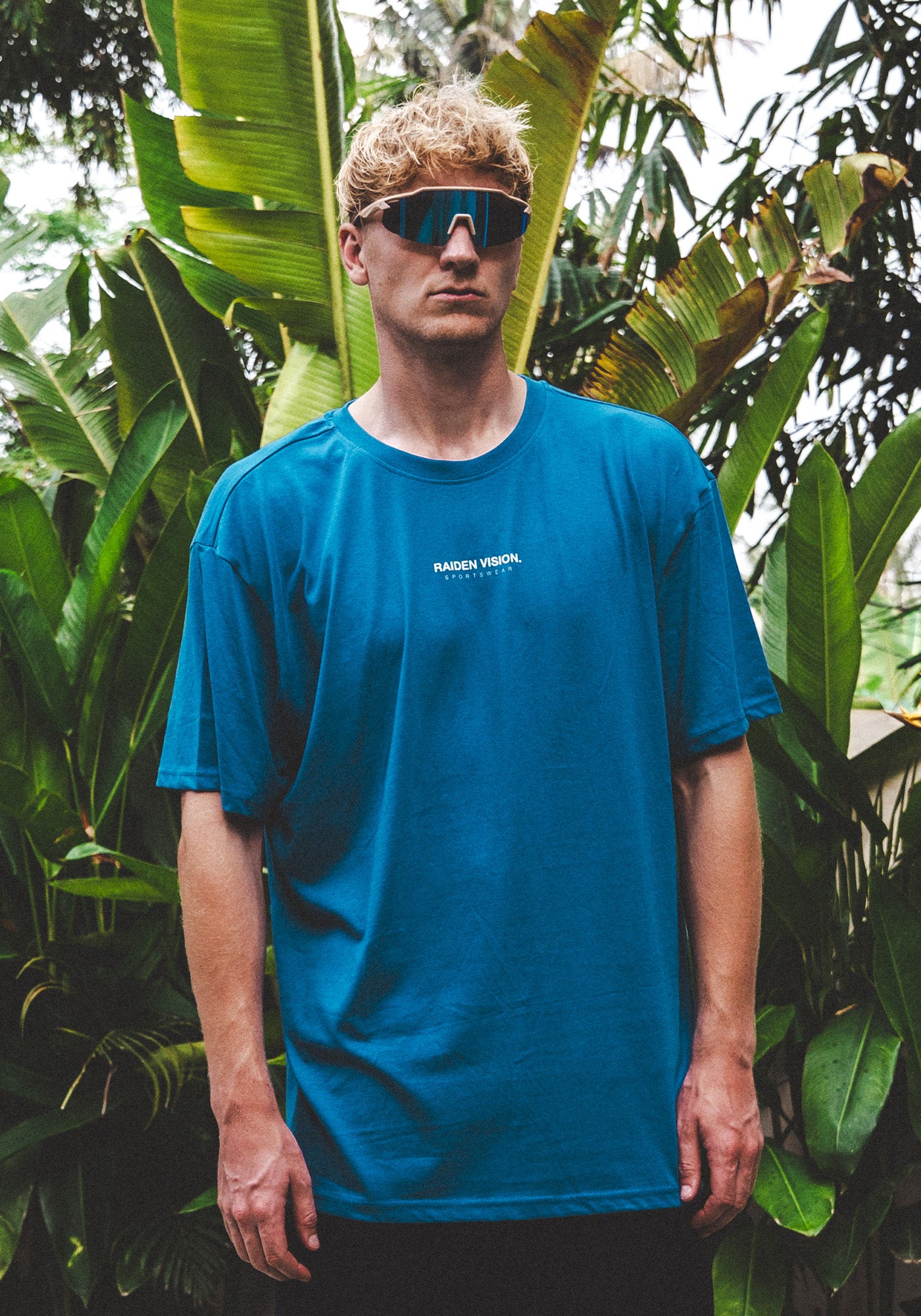 RAIDEN T-Shirt "THIS AND I'M OKAY" BLUE