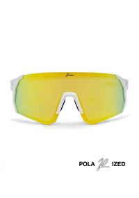 Sportbrille RAIDEN "R47" White/ Light Gold
