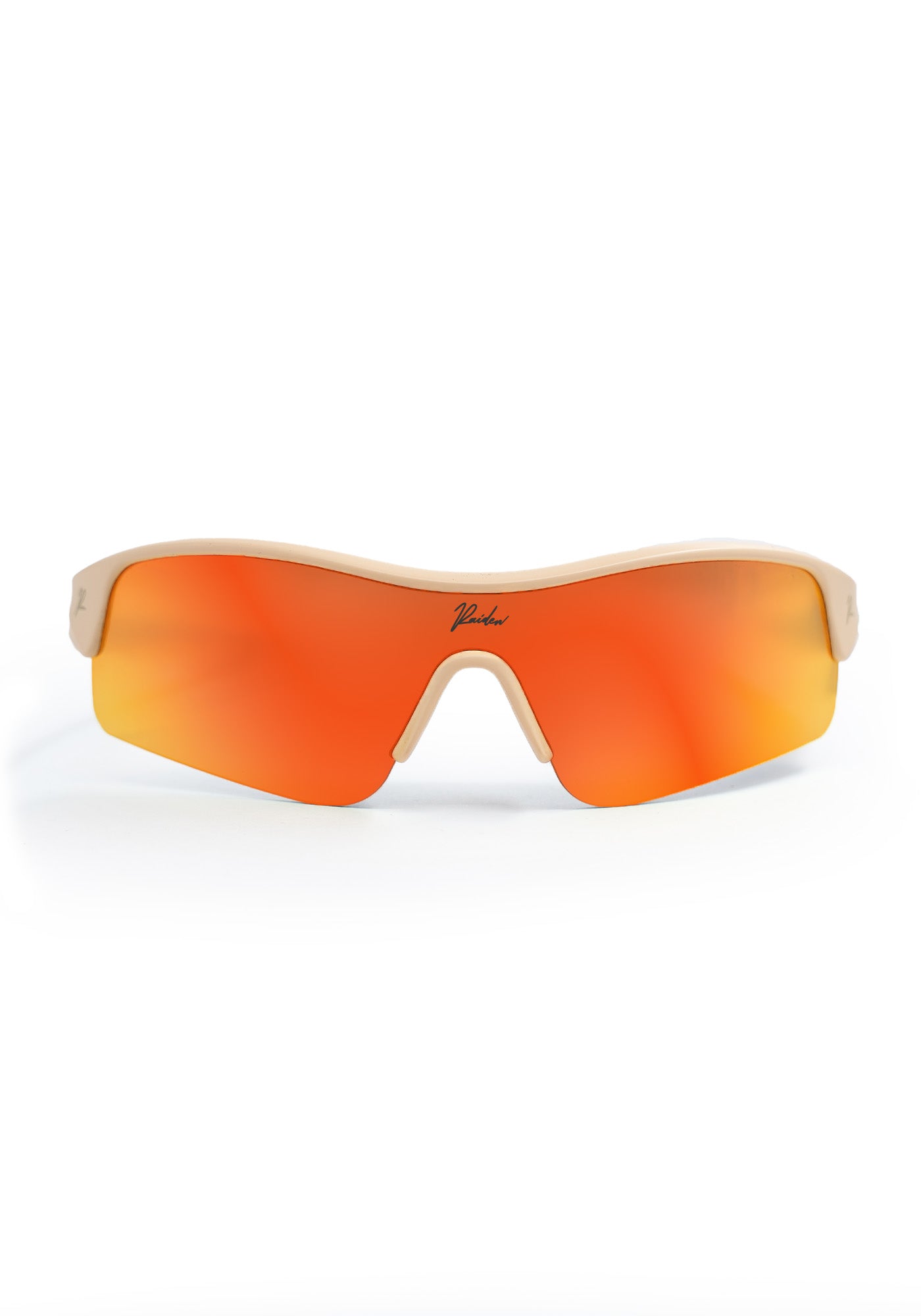Sportbrille RAIDEN "R99" Sand / Lava Orange
