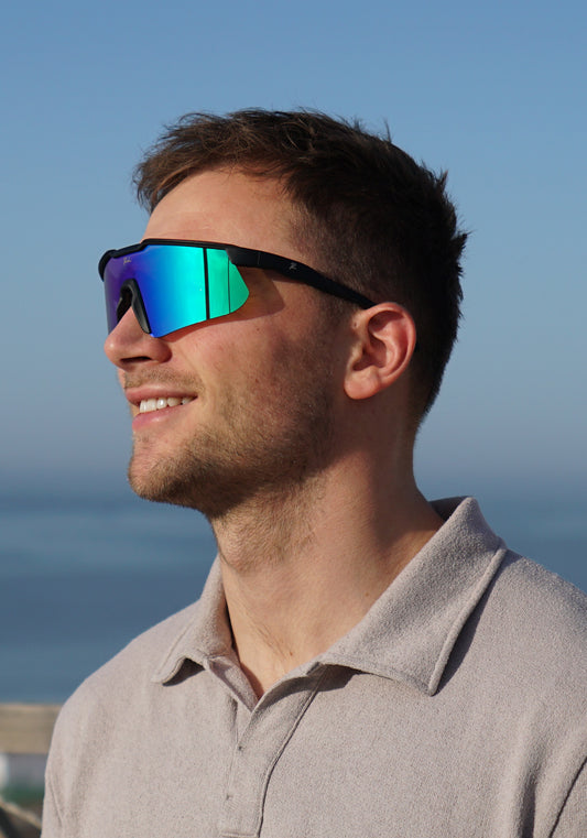 Schnelle Brille Green Blue 03