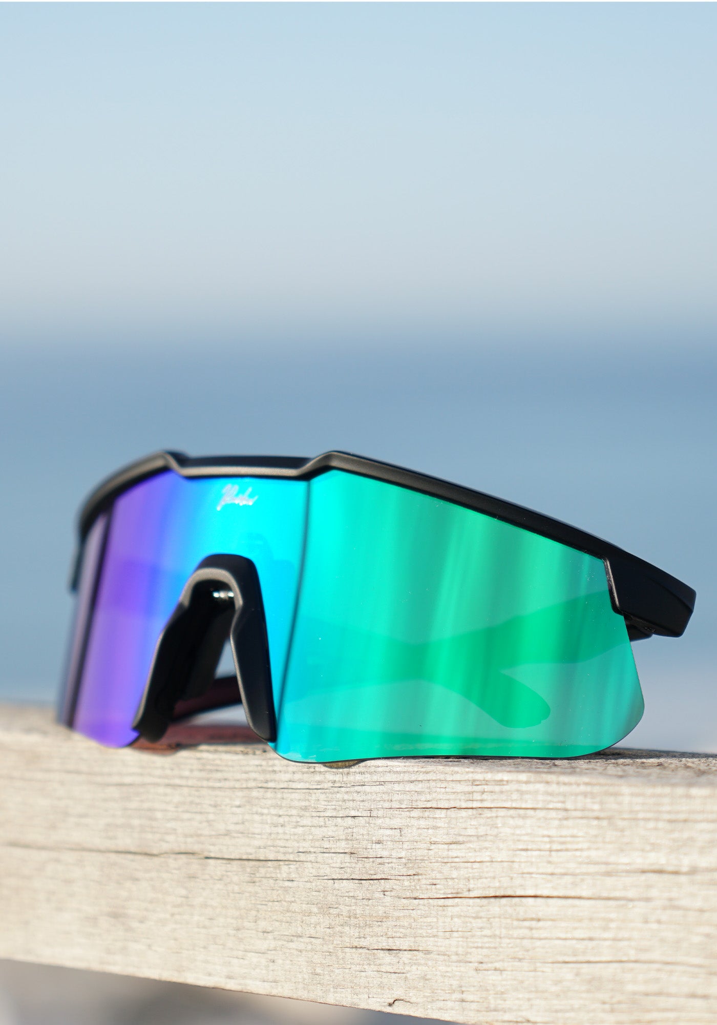 Schnelle Brille Green Blue 04