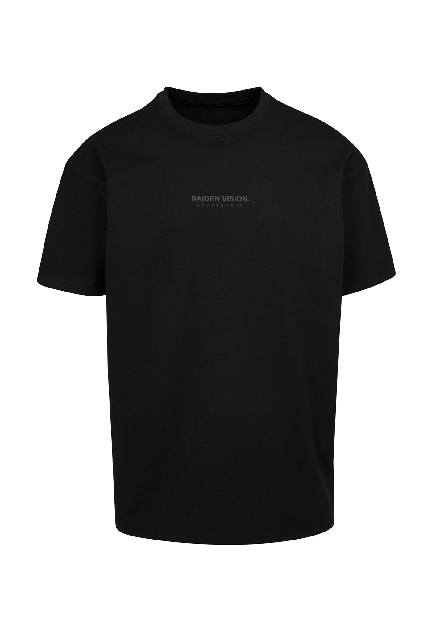 RAIDEN T-Shirt "THIS AND I'M OKAY" BLACK (OVERSIZED FIT)