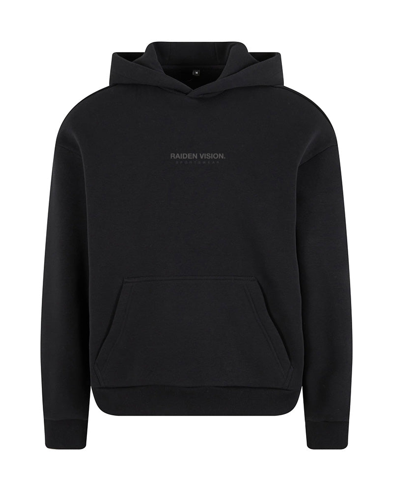 RAIDEN HOODIE "THIS AND I'M OKAY" BLACK