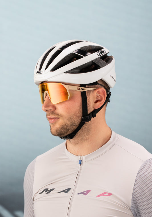 Sportbrille RAIDEN "R47" Sand/ Light Orange