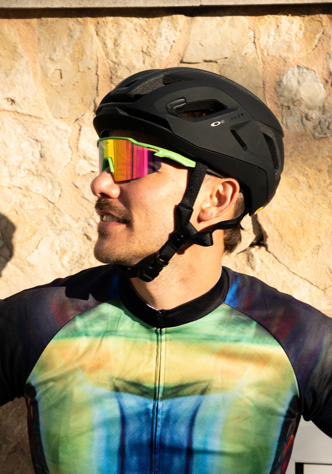 Schnelle Brille RAIDEN "Green/ Dragonfruit"