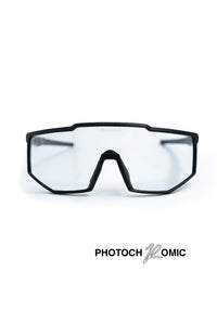 Sportbrille RAIDEN "R8" Photochromic "Black / Clear to Black"