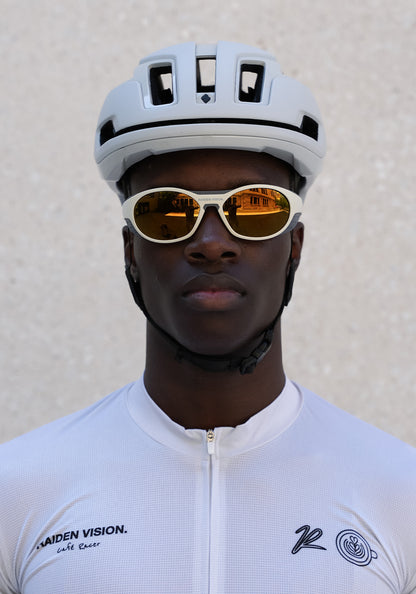 Sportbrille RAIDEN "R77" Sand Retro Gold