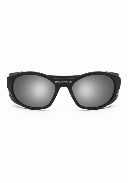 Sportbrille RAIDEN R77 Black Gray [Perfekt für Trail Running & Outdoor]