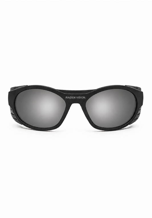 Sportbrille RAIDEN R77 Black Gray [Perfekt für Trail Running & Outdoor]