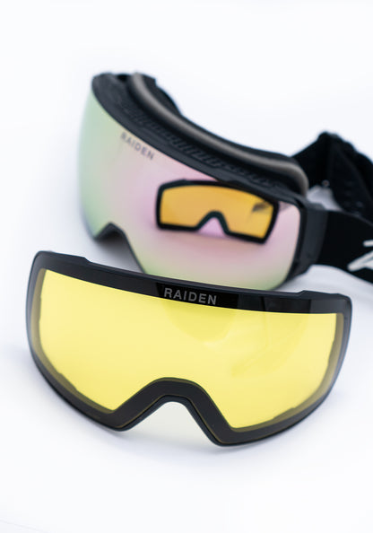 RAIDEN Skibrille Berry Pink 05