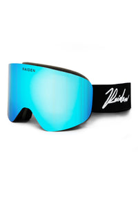 Skibrille RAIDEN "Cylindrical" mit Wechselglas - Ice Blue