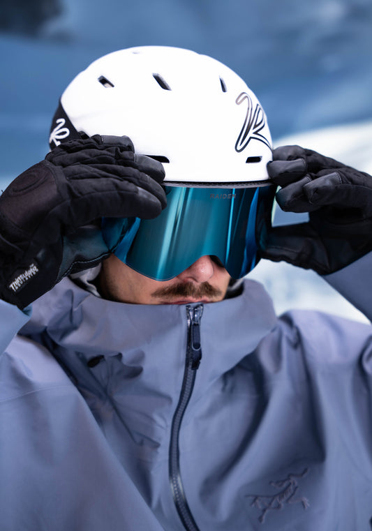 RAIDEN Skibrille Blau 01