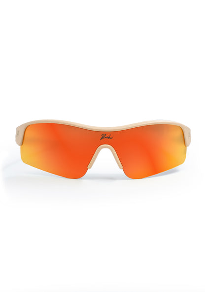 Sportbrille RAIDEN "R99" Sand / Lava Orange