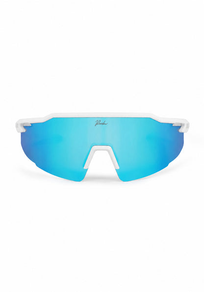 Schnelle Brille RAIDEN "White/ Atlantic Light Blue"