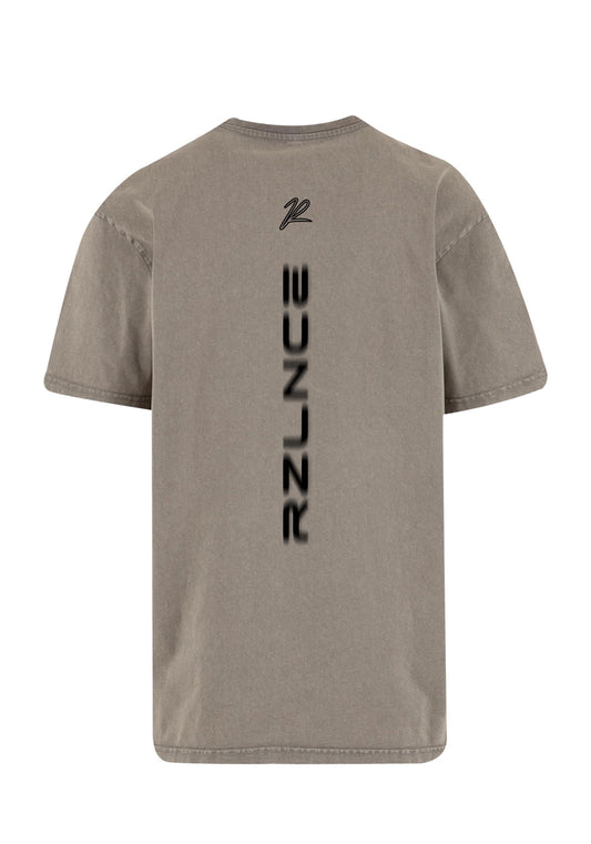 RAZILENCE T-SHIRT BLURRED GRAY (OVERSIZED FIT)