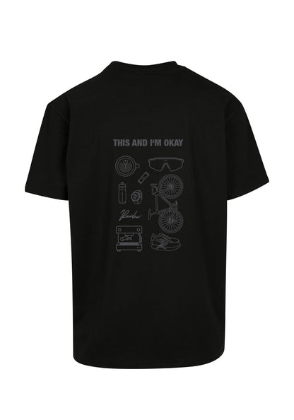 RAIDEN T-Shirt "THIS AND I'M OKAY" BLACK