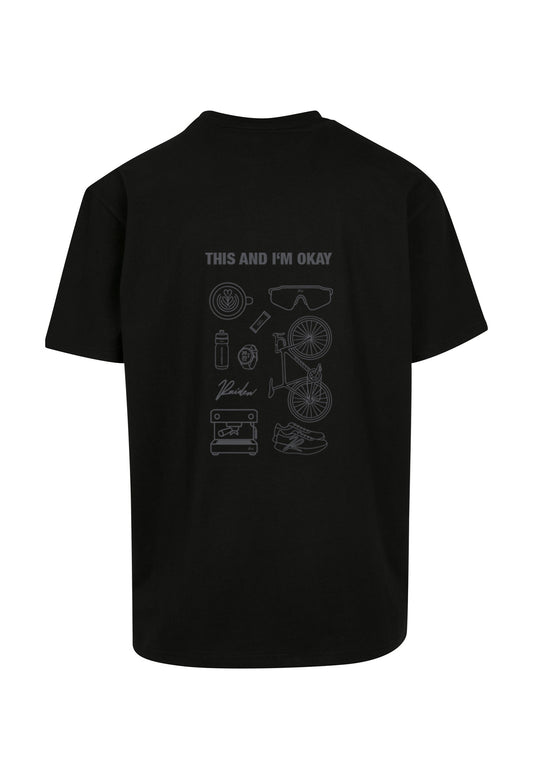 RAIDEN T-Shirt "THIS AND I'M OKAY" BLACK