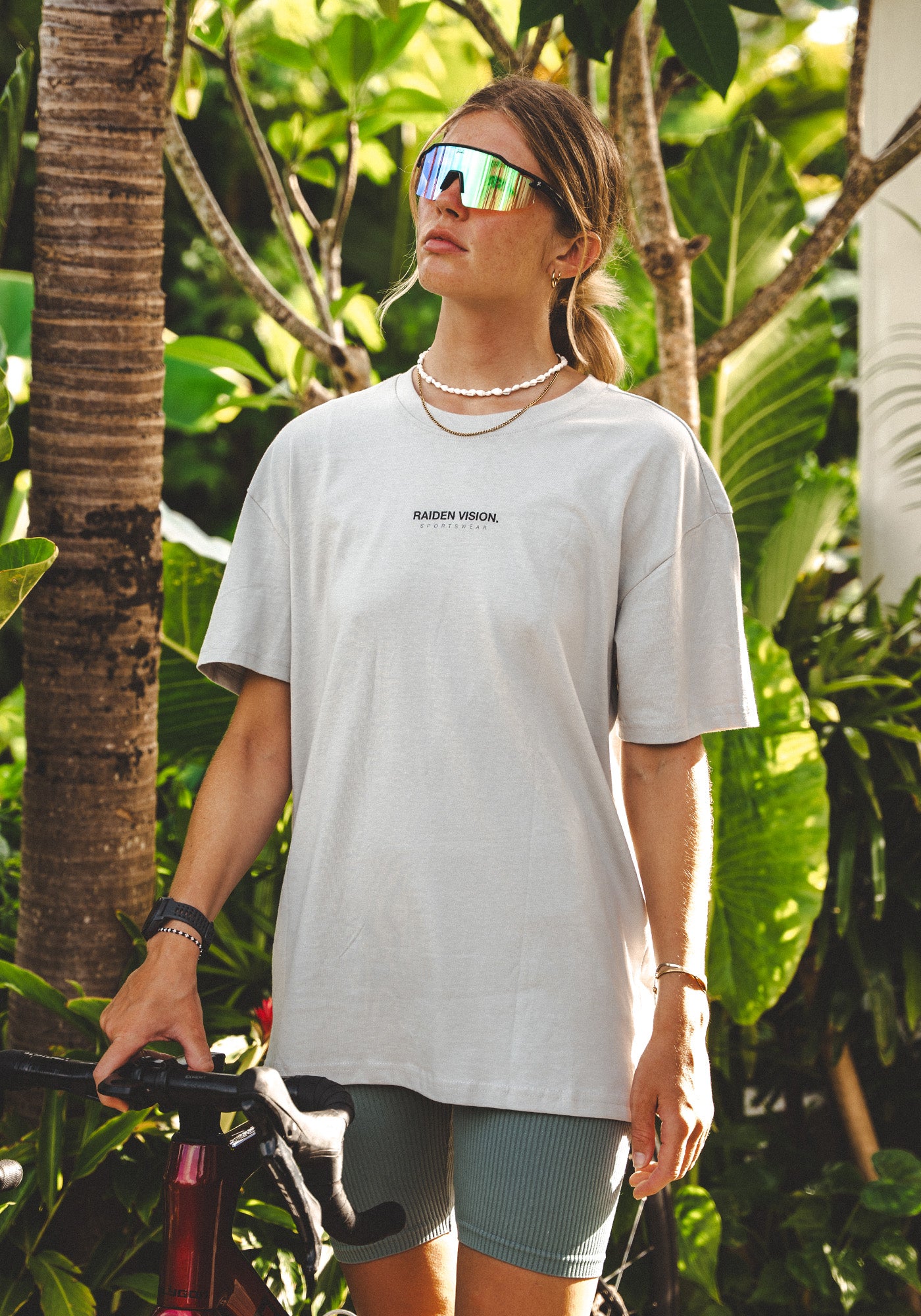 RAIDEN T-Shirt "THIS AND I'M OKAY" GRAY
