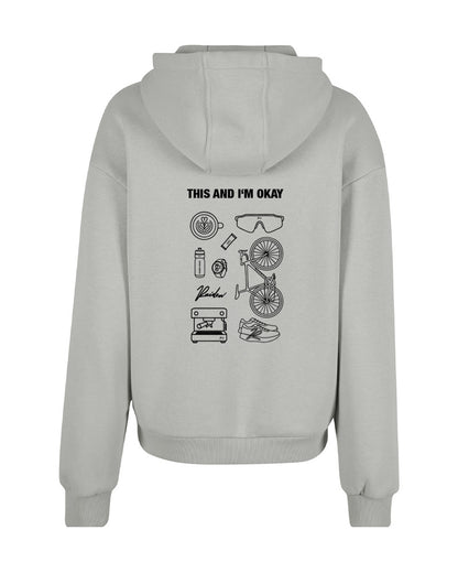 RAIDEN HOODIE "THIS AND I'M OKAY" GRAY