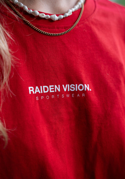 RAIDEN T-Shirt "THIS AND I'M OKAY" RED