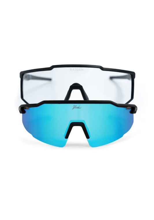 Sportbrillen Bundle R8 "All-Weather Photochromic Black"