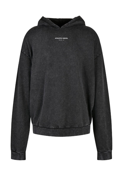 Light Hoodie Athletic Vision - Washed Black