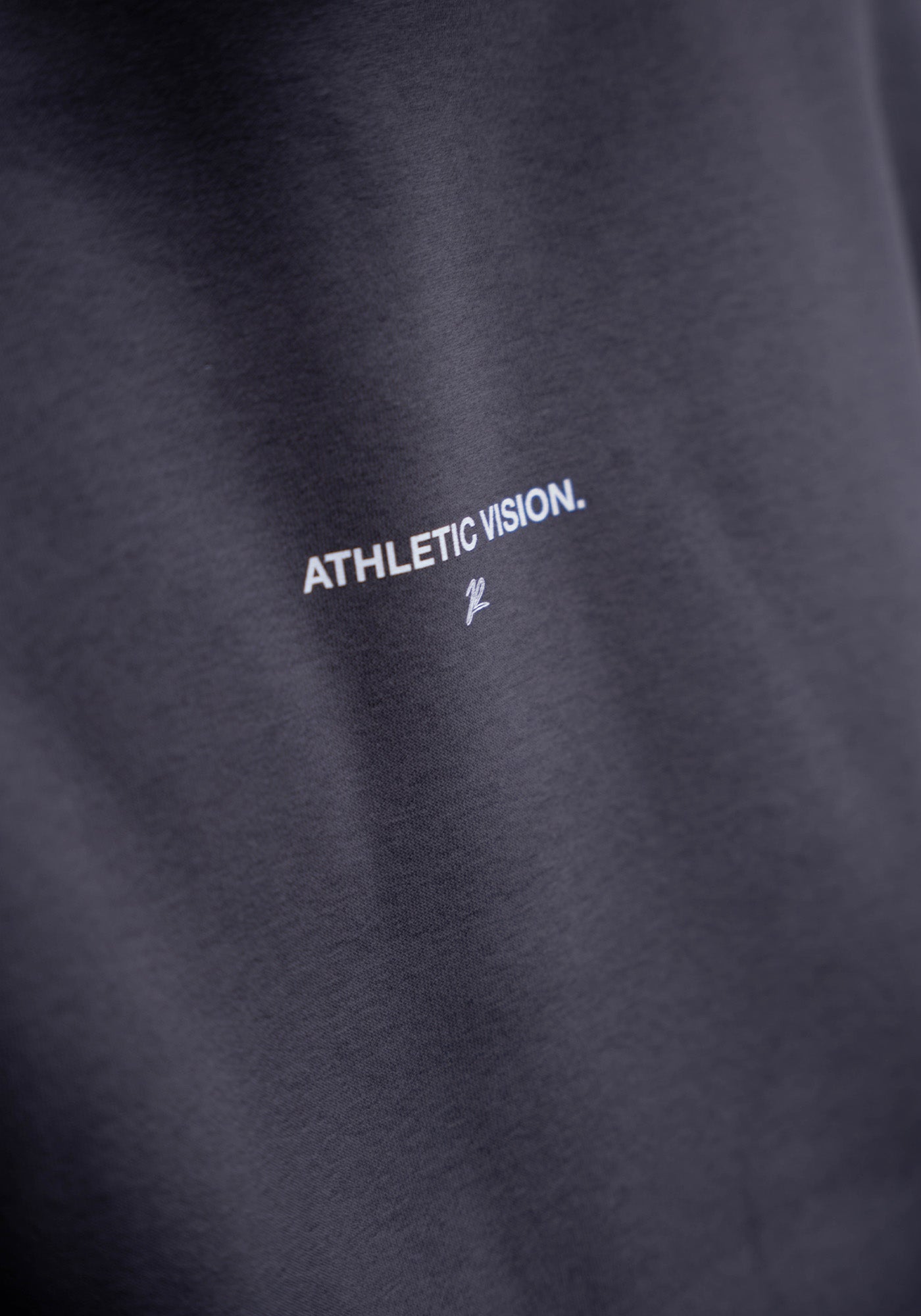 Oversized Hoodie Athletic Vision - Anthracite