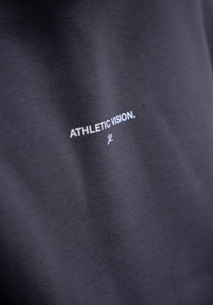 Oversized Hoodie Athletic Vision - Anthracite
