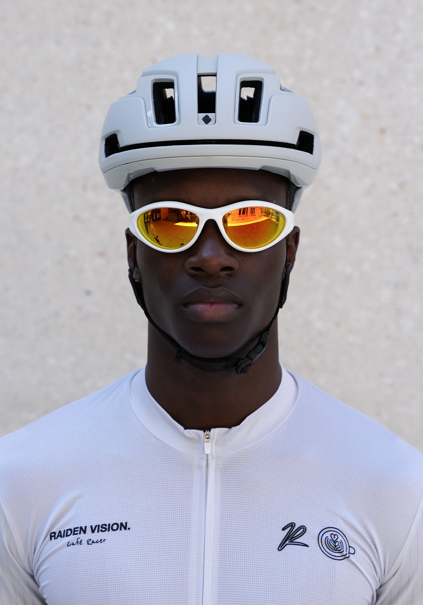 Sportbrille RAIDEN "R196" White Orange