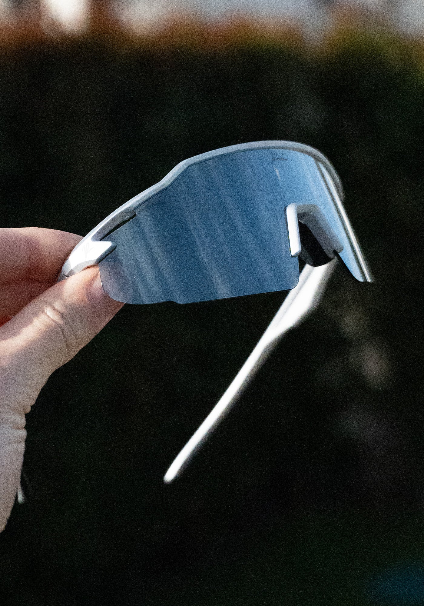 RAIDEN Schnelle Brille Deep Silver – Detailansicht Gläser
