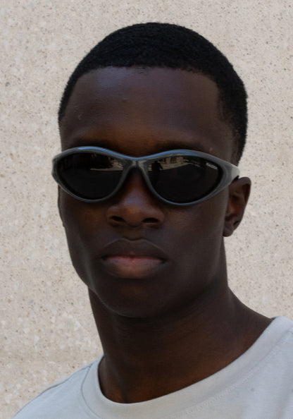 Sportbrille RAIDEN "R196" Dark Gray Amber
