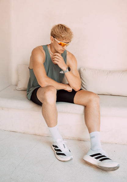 Sportbrille RAIDEN "R99" Sand / Lava Orange