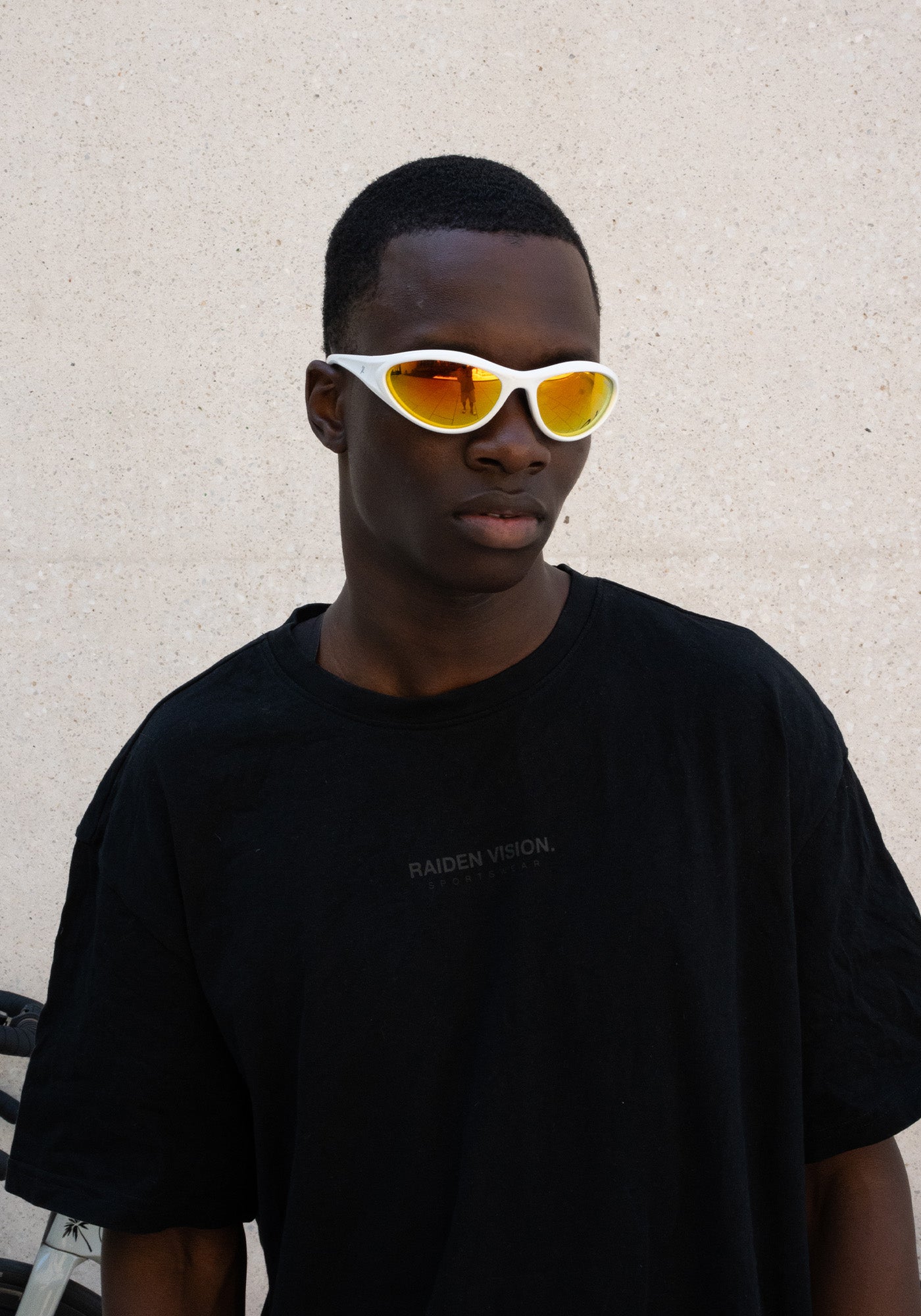 Sportbrille RAIDEN "R196" White Orange