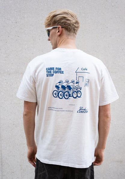 RAIDEN T-Shirt CAME FOR THE COFFE STOP OFF WHITE (OVERSIZED FIT) – Produktbild 5