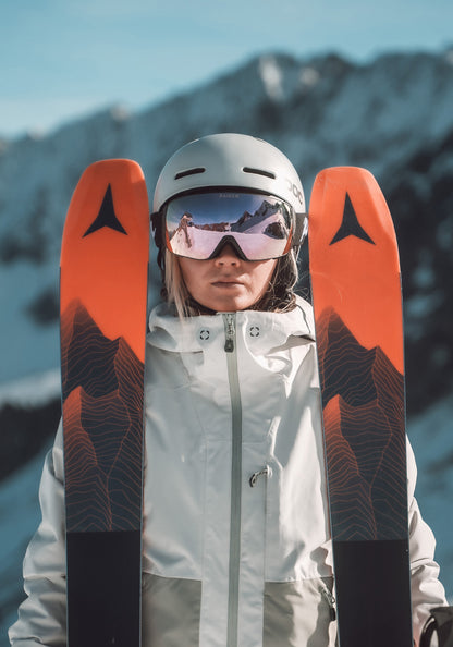 Skibrille RAIDEN "Toric" mit Wechselglas - Berry Pink
