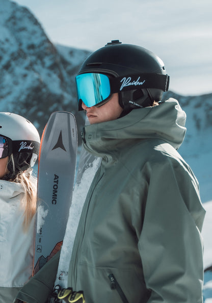 Skibrille RAIDEN "Cylindrical" mit Wechselglas - Ice Blue