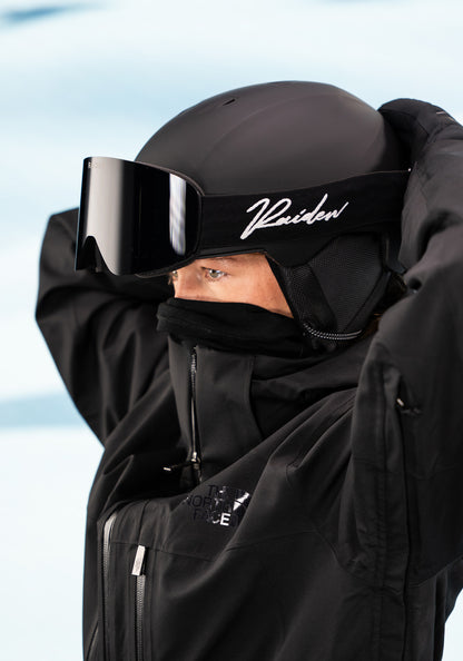 Skibrille RAIDEN "Cylindrical" mit Wechselglas | All Black