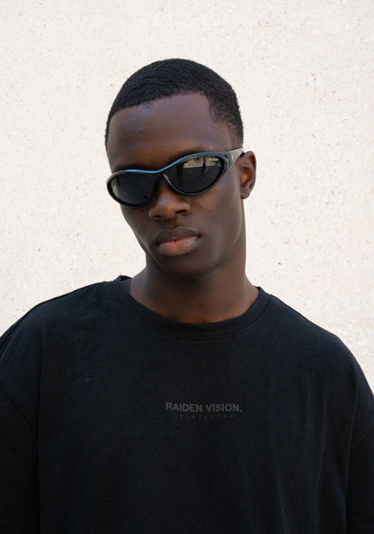 Sportbrille RAIDEN "R196" All Black