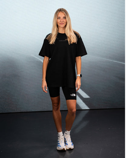 RAIDEN T-Shirt "THIS AND I'M OKAY" BLACK (OVERSIZED FIT)