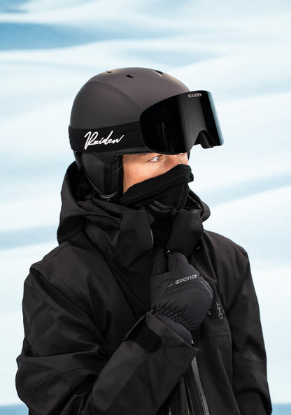 Sustainable Neck Warmer "The R" RAIDEN Black