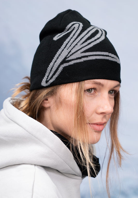Two Ways Beanie - Black
