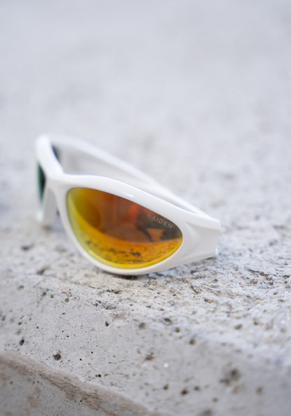 Sportbrille RAIDEN "R196" White Orange