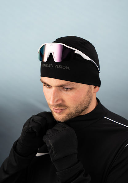 Schnelle Brille RAIDEN "White/ Berry Pink"