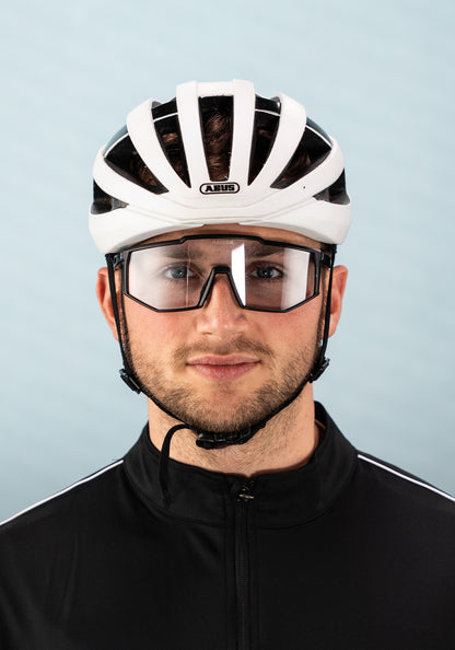 Sportbrille RAIDEN "R8" Photochromic "Black / Switching Blue"