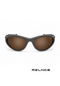 Sportbrille RAIDEN "R196" Dark Gray Amber
