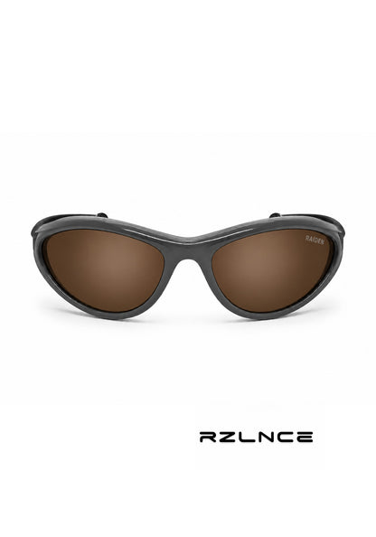Sportbrille RAIDEN "R196" Dark Gray Amber