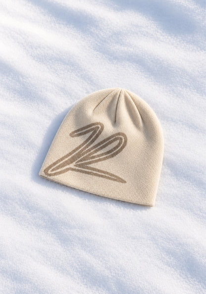 RAIDEN "Two Ways" Beanie - Light Beige